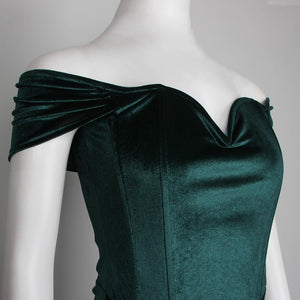 ONOSMA Velvet Long Dress