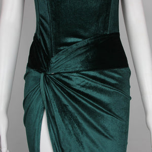 ONOSMA Velvet Long Dress