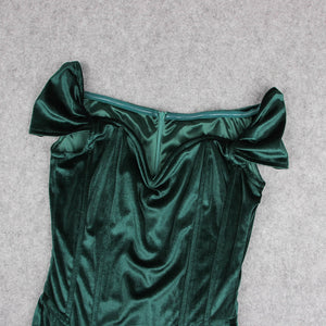 ONOSMA Velvet Long Dress