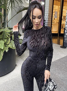 NECTAR Velvet Jumpsuit