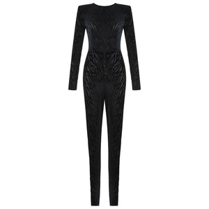 NECTAR Velvet Jumpsuit