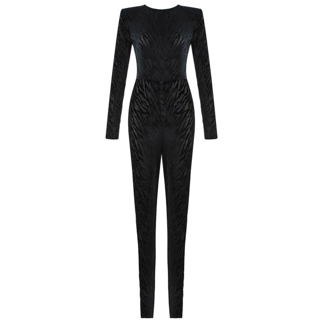 NECTAR Velvet Jumpsuit