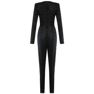 NECTAR Velvet Jumpsuit