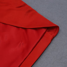 Load image into Gallery viewer, LOMANDRA One-Shoulder Satin Midi
