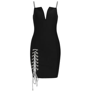 LODOICEA Bandage Lace Slit