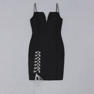 LODOICEA Bandage Lace Slit