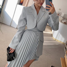 Load image into Gallery viewer, MICHAUXIA Blazer Skirt Set
