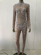 Load image into Gallery viewer, ADRIANA LIMA mesh jumpsuit
