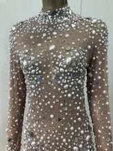 Load image into Gallery viewer, ADRIANA LIMA mesh jumpsuit
