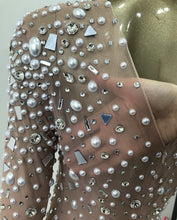 Load image into Gallery viewer, ADRIANA LIMA mesh jumpsuit
