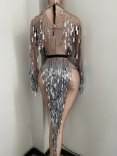 Load image into Gallery viewer, HEIDI KLUM tassel sequin set
