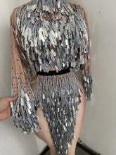 Load image into Gallery viewer, HEIDI KLUM tassel sequin set
