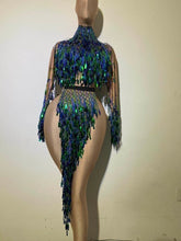 Load image into Gallery viewer, HEIDI KLUM tassel sequin set
