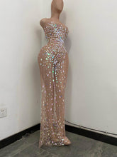 Load image into Gallery viewer, CINDY CRAWFORD mesh long dress
