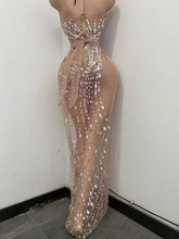 Load image into Gallery viewer, CINDY CRAWFORD mesh long dress
