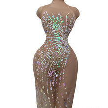 Load image into Gallery viewer, CINDY CRAWFORD mesh long dress
