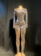 Load image into Gallery viewer, CANDICE SWANEPOEL cut-out mirror jumpsuit
