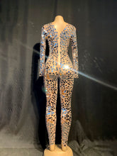 Load image into Gallery viewer, CANDICE SWANEPOEL cut-out mirror jumpsuit
