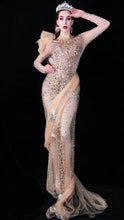 Load image into Gallery viewer, KENDALL JENNER Mesh Long Dress Cape
