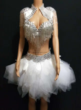 Load image into Gallery viewer, IRINA SHAYK Tassel Skirt Set
