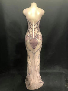 ELLE MACPHERSON mesh long dress