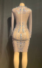 Load image into Gallery viewer, NINA AGDAL Crystal Longsleeve Mini
