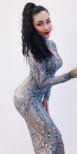 Load image into Gallery viewer, BIANCA BALTI long gown crystal stud
