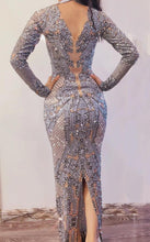 Load image into Gallery viewer, BIANCA BALTI long gown crystal stud
