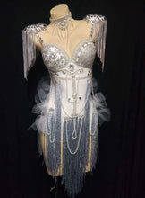 Load image into Gallery viewer, DIANE KRUGER tassel playsuit
