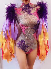 Load image into Gallery viewer, HEATHER GRAHAM crystal playsuit
