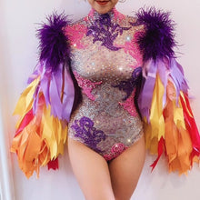 Load image into Gallery viewer, HEATHER GRAHAM crystal playsuit
