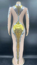 Load image into Gallery viewer, CARLA GUGINO sequin long gown
