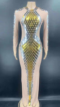 Load image into Gallery viewer, CARLA GUGINO sequin long gown
