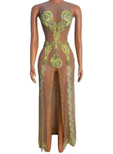 Load image into Gallery viewer, LANA DEL REY Mesh Maxi Dress
