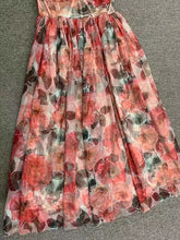 Load image into Gallery viewer, MANDEVILLA Mesh Floral Dress
