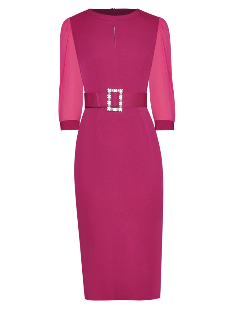 MARIE AMELIE Midi Dress