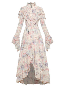CAROLINE OSBOURNE long sleeve ruffle