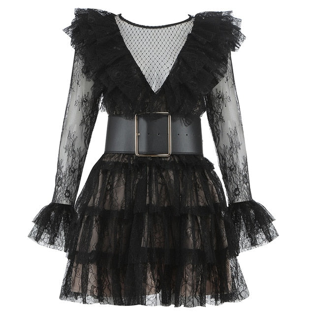 MELINIS Lacey Dress Belt Set