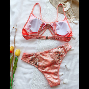 CINNABAR Cut-out Bikini