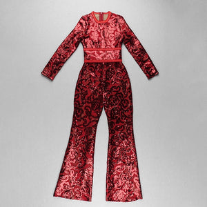NOMOCHARIS RED Jumpsuit
