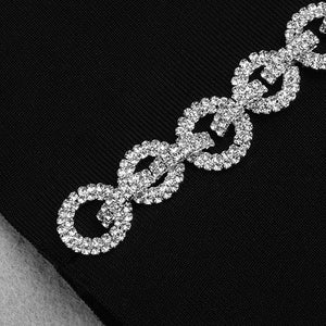 MUSCARI Bandage Crystal Strap