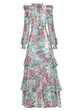 Load image into Gallery viewer, ORONTIUM Chiffon Maxi Dress
