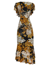 Load image into Gallery viewer, ORTHOPHY Ruffle Midi Dress
