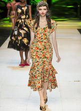 Load image into Gallery viewer, ORNITHO Ruffle Mermaid Dress
