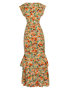 ORNITHO Ruffle Mermaid Dress