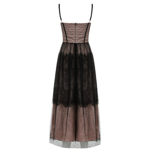 NEOREGELIA Lace Midi Dress