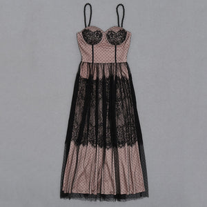 NEOREGELIA Lace Midi Dress