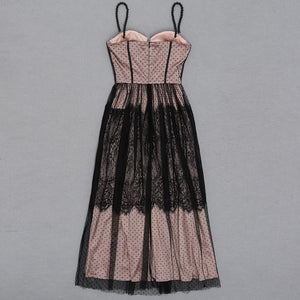 NEOREGELIA Lace Midi Dress