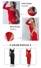 Load image into Gallery viewer, OCHAGAVIA RED Bandage Dress
