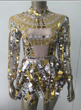 Load image into Gallery viewer, KAROLINA KORKOVA Mirror Mini Bodysuit
